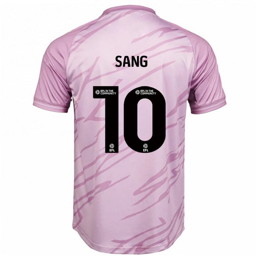 Danxen Herren Tom Sang #10 Pink Schwarz Auswärtstrikot Trikot 2025/26 T-Shirt Österreich