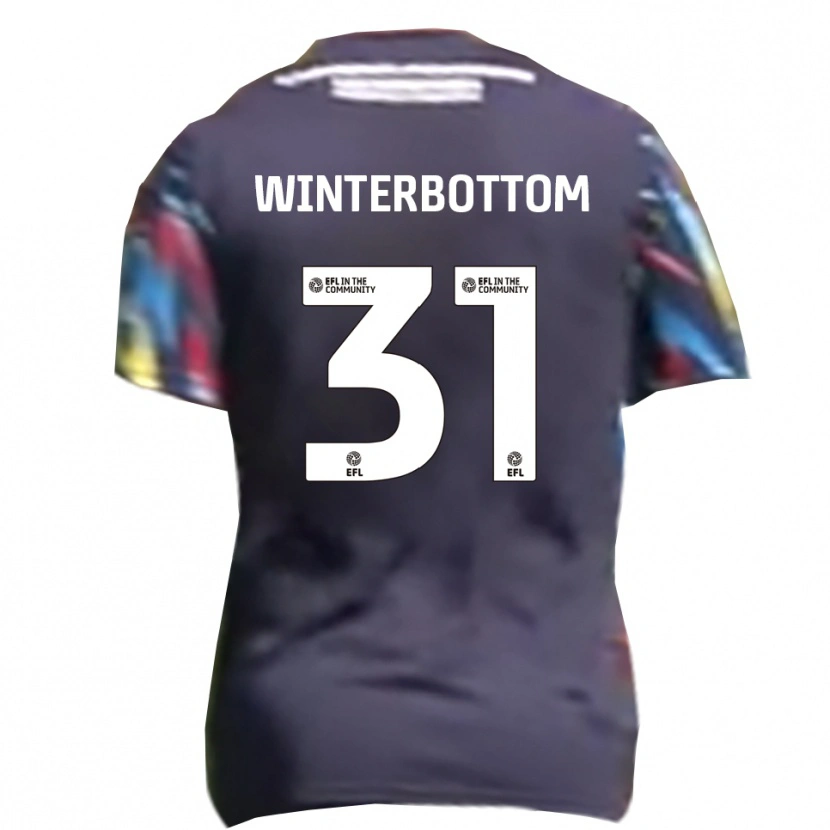 Danxen Herren Ben Winterbottom #31 Marine Gelb Rot Auswärtstrikot Trikot 2025/26 T-Shirt Österreich