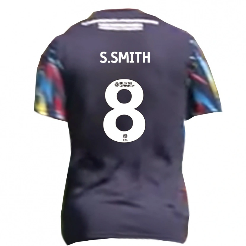 Danxen Herren Scott Smith #8 Marine Gelb Rot Auswärtstrikot Trikot 2025/26 T-Shirt Österreich