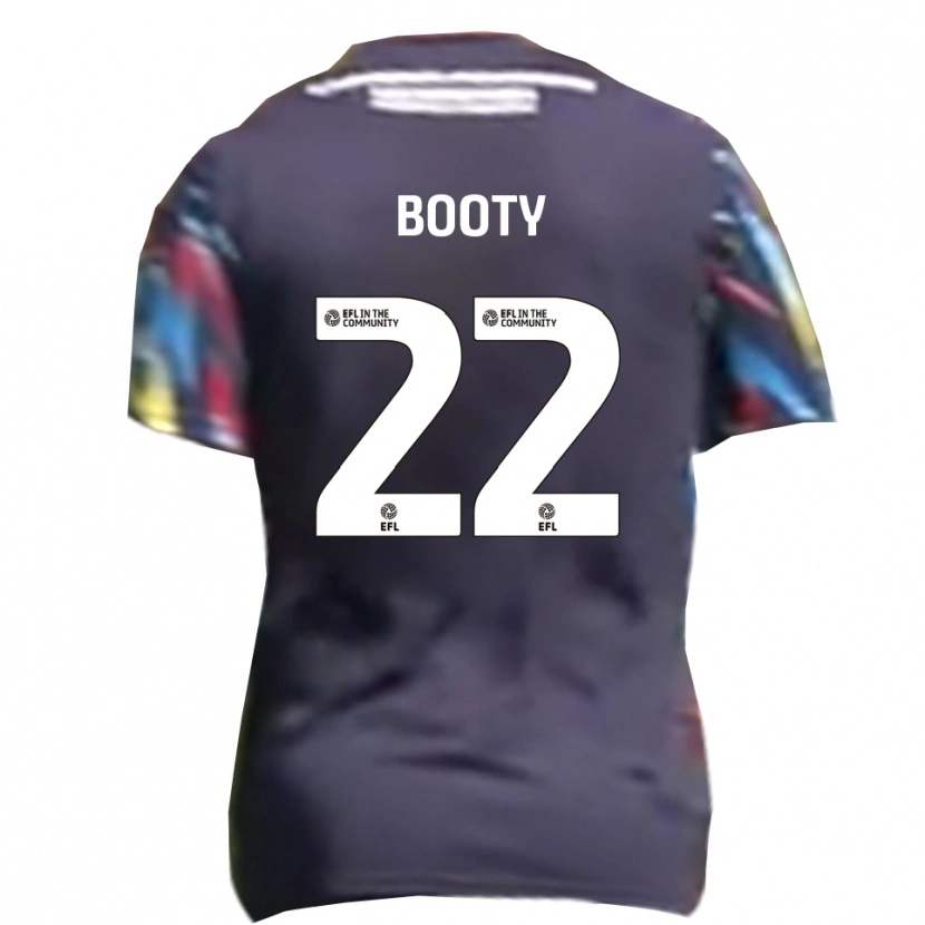 Danxen Herren Regan Booty #22 Marine Gelb Rot Auswärtstrikot Trikot 2025/26 T-Shirt Österreich