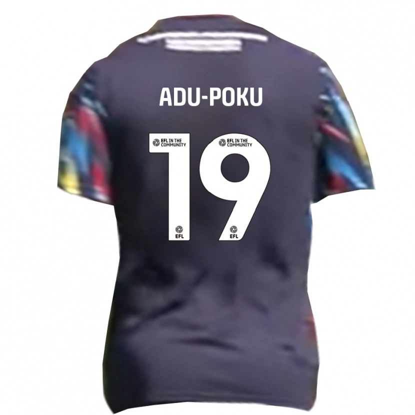 Danxen Herren Michael Adu-Poku #19 Marine Gelb Rot Auswärtstrikot Trikot 2025/26 T-Shirt Österreich