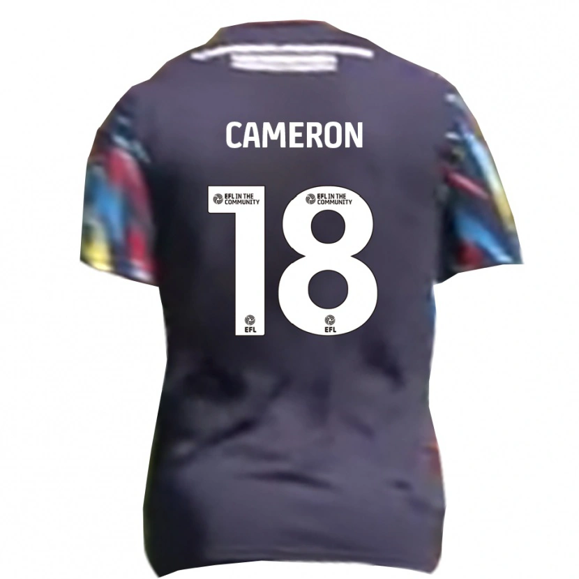 Danxen Herren Innes Cameron #18 Marine Gelb Rot Auswärtstrikot Trikot 2025/26 T-Shirt Österreich