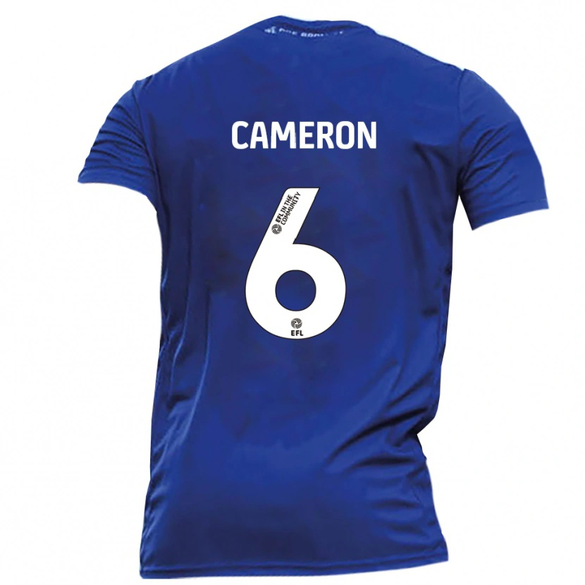 Danxen Herren Kyle Cameron #6 Blau Weiß Auswärtstrikot Trikot 2025/26 T-Shirt Österreich