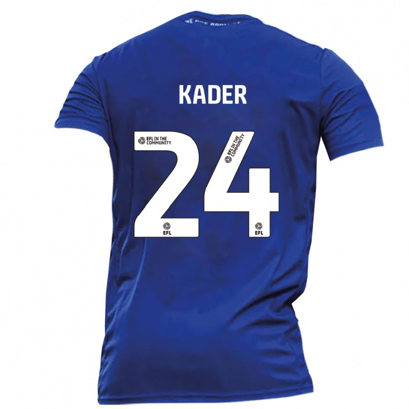 Danxen Herren Soul Kader #24 Blau Weiß Auswärtstrikot Trikot 2025/26 T-Shirt Österreich