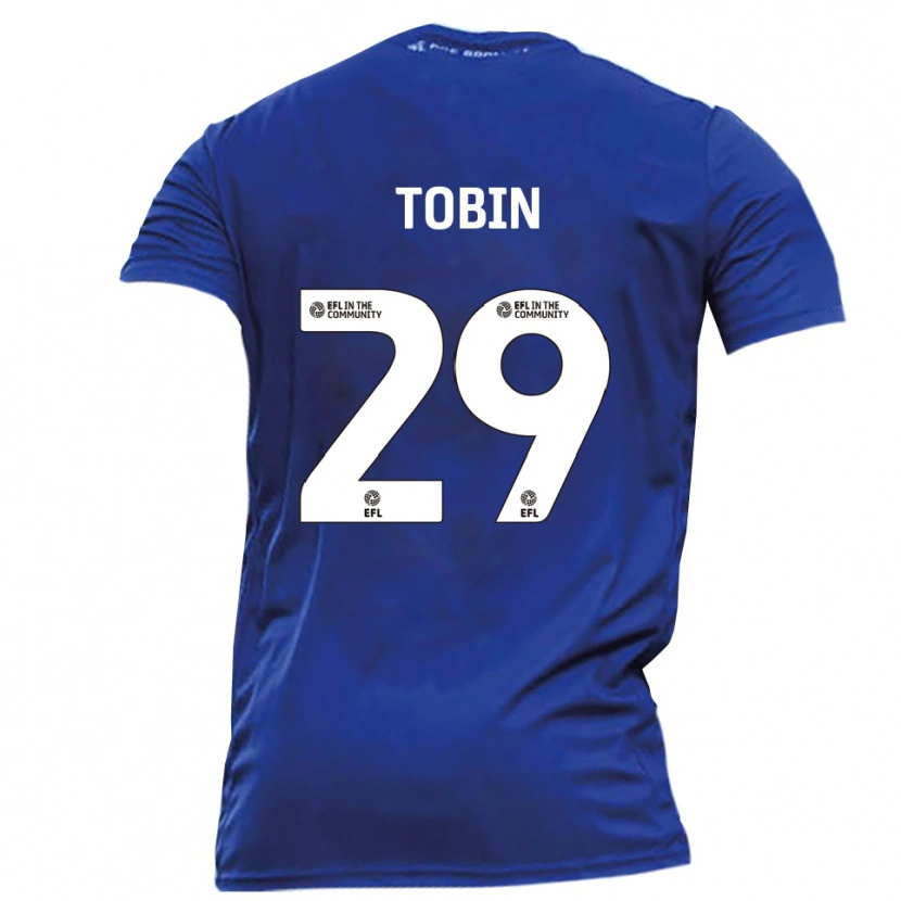 Danxen Herren Josh Tobin #29 Blau Weiß Auswärtstrikot Trikot 2025/26 T-Shirt Österreich