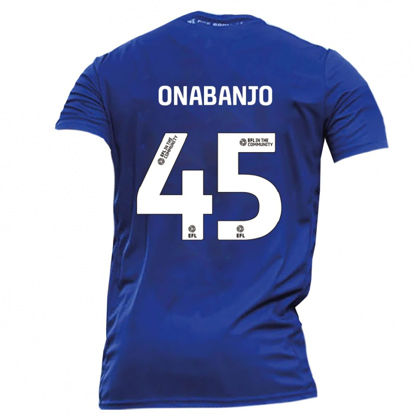 Danxen Herren Remi Onabanjo #45 Blau Weiß Auswärtstrikot Trikot 2025/26 T-Shirt Österreich