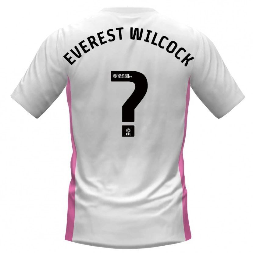 Danxen Herren Tom Everest Wilcock #0 Weiß Rot Auswärtstrikot Trikot 2025/26 T-Shirt Österreich
