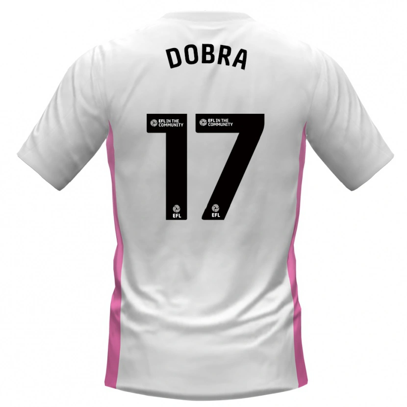 Danxen Herren Armando Dobra #17 Weiß Rot Auswärtstrikot Trikot 2025/26 T-Shirt Österreich