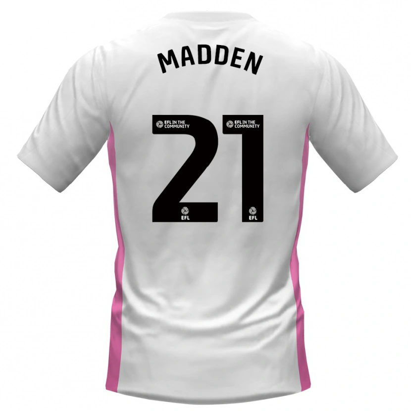 Danxen Herren Paddy Madden #21 Weiß Rot Auswärtstrikot Trikot 2025/26 T-Shirt Österreich
