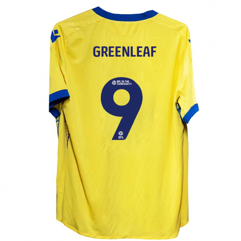 Danxen Herren Ruby Greenleaf #9 Gelb Blau Auswärtstrikot Trikot 2025/26 T-Shirt Österreich
