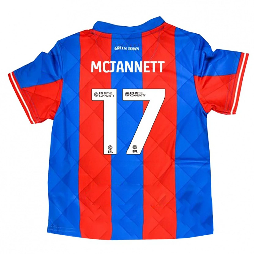 Danxen Herren Cameron Mcjannett #17 Blau Rot Weiß Auswärtstrikot Trikot 2025/26 T-Shirt Österreich
