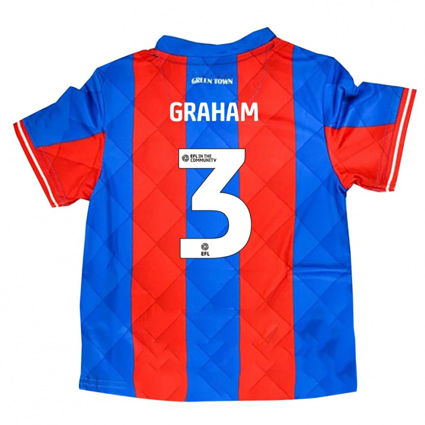 Danxen Herren Alex Graham #3 Blau Rot Weiß Auswärtstrikot Trikot 2025/26 T-Shirt Österreich