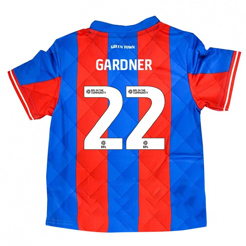 Danxen Herren Cameron Gardner #22 Blau Rot Weiß Auswärtstrikot Trikot 2025/26 T-Shirt Österreich