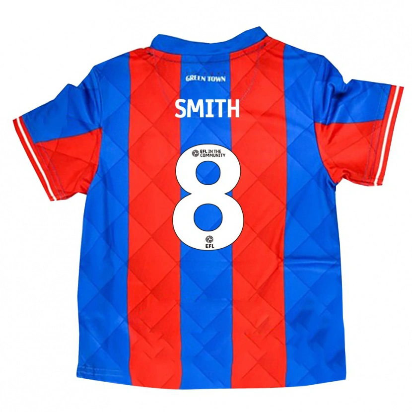 Danxen Herren Elliot Smith #8 Blau Rot Weiß Auswärtstrikot Trikot 2025/26 T-Shirt Österreich