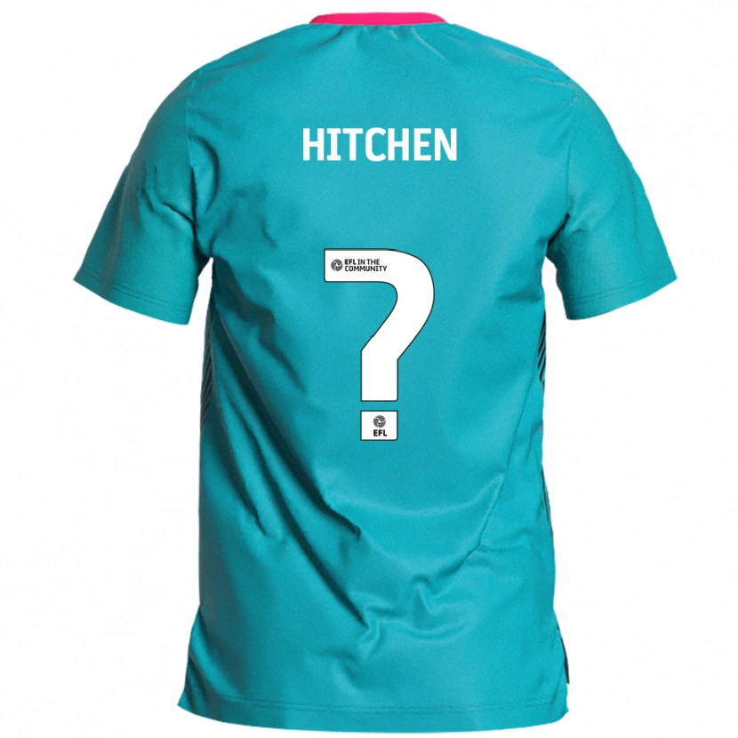 Danxen Herren Rebecca Hitchen #0 Himmelblau Pink Auswärtstrikot Trikot 2025/26 T-Shirt Österreich