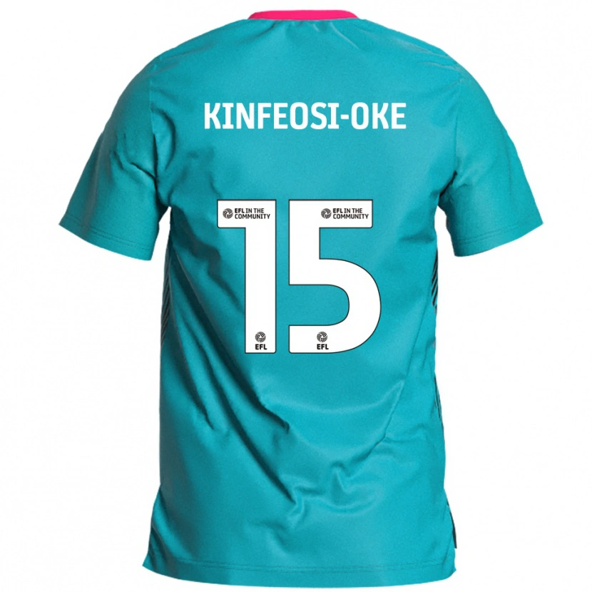Danxen Herren Tioluwanimofe Kinfeosi-Oke #15 Himmelblau Pink Auswärtstrikot Trikot 2025/26 T-Shirt Österreich