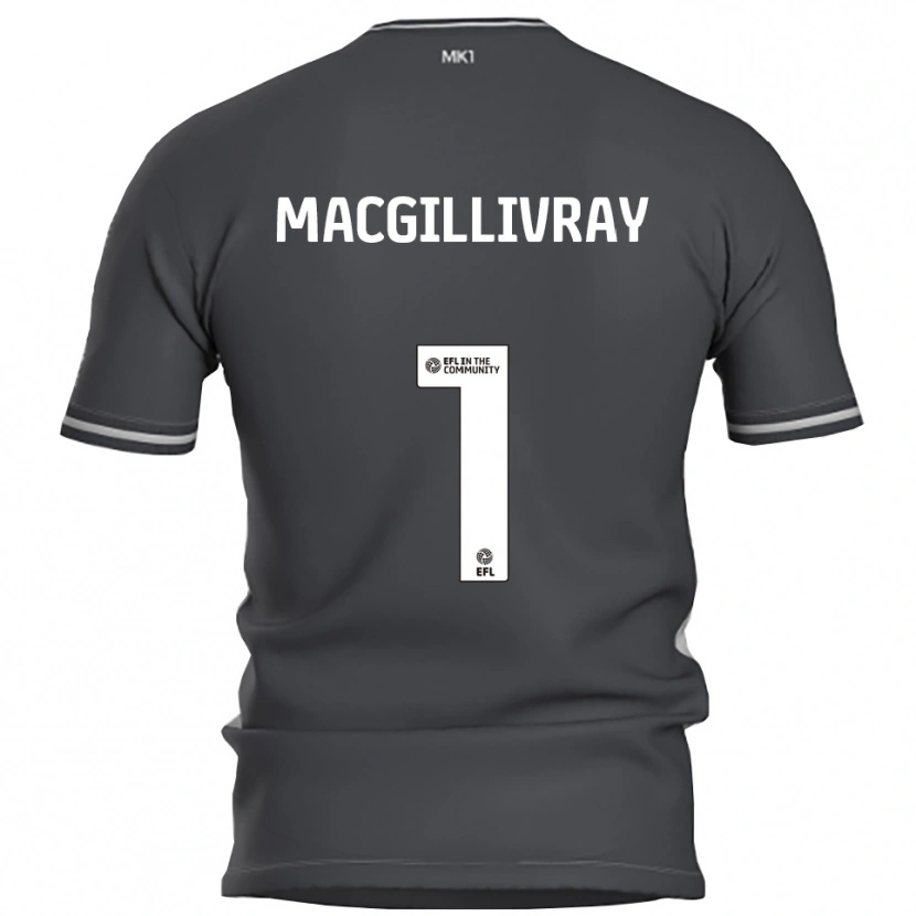 Danxen Herren Craig Macgillivray #1 Grau Silber Auswärtstrikot Trikot 2025/26 T-Shirt Österreich