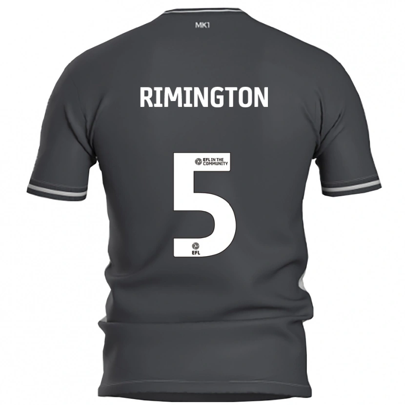 Danxen Herren Isabelle Rimington #5 Grau Silber Auswärtstrikot Trikot 2025/26 T-Shirt Österreich