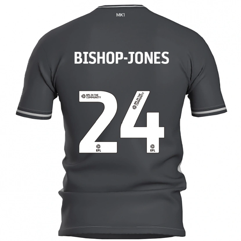 Danxen Herren Ruby Bishop-Jones #24 Grau Silber Auswärtstrikot Trikot 2025/26 T-Shirt Österreich