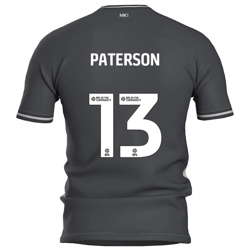 Danxen Herren Callum Paterson #13 Grau Silber Auswärtstrikot Trikot 2025/26 T-Shirt Österreich
