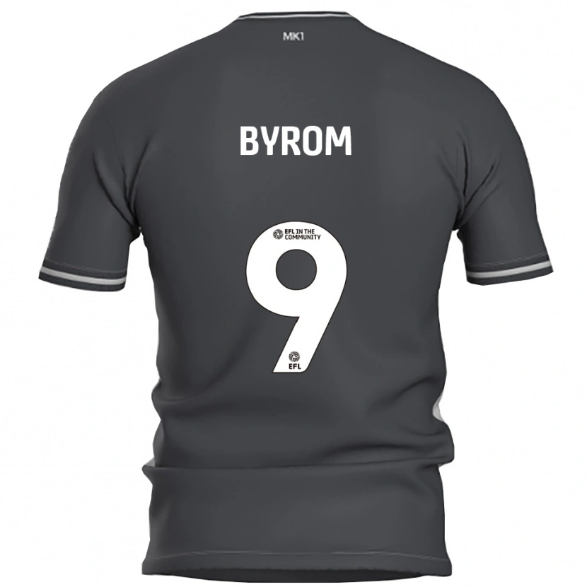 Danxen Herren Sophie Byrom #9 Grau Silber Auswärtstrikot Trikot 2025/26 T-Shirt Österreich