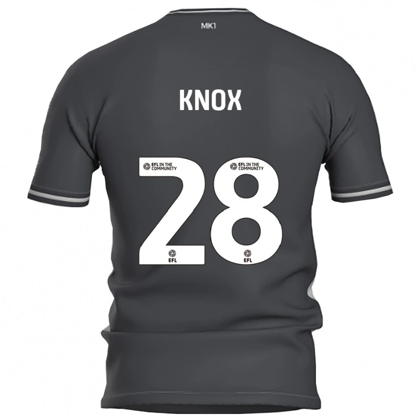 Danxen Herren Mollie Knox #28 Grau Silber Auswärtstrikot Trikot 2025/26 T-Shirt Österreich