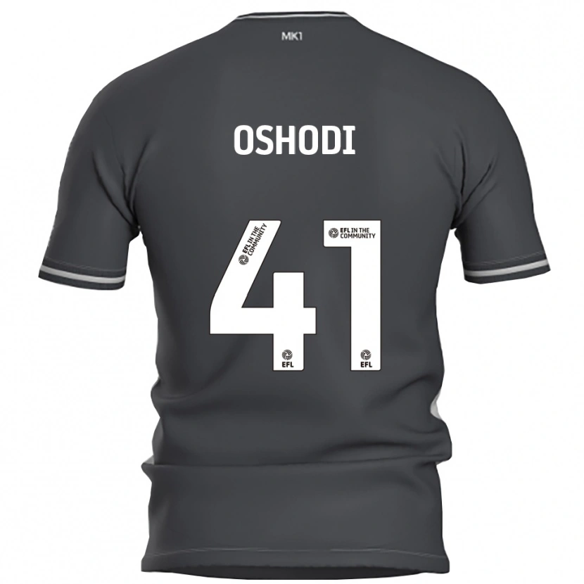 Danxen Herren Olivia Oshodi #41 Grau Silber Auswärtstrikot Trikot 2025/26 T-Shirt Österreich
