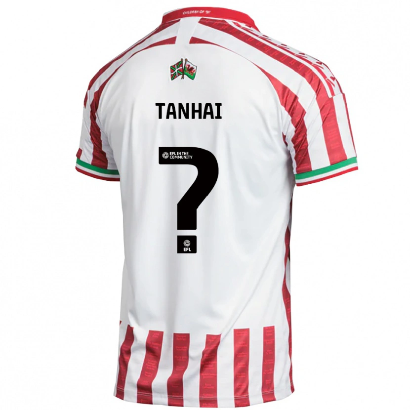Danxen Herren Cassius Tanhai #0 Rot Weiß Auswärtstrikot Trikot 2025/26 T-Shirt Österreich