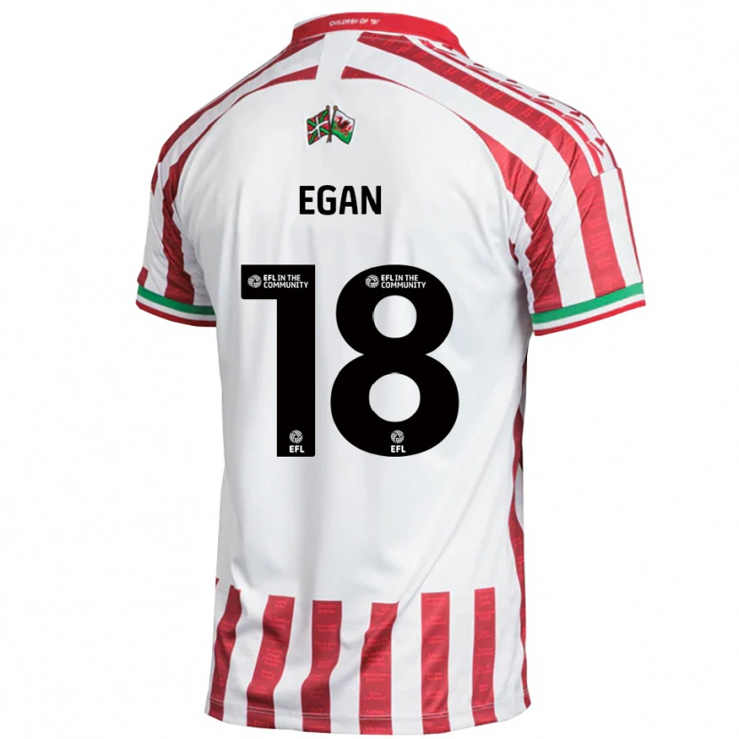 Danxen Herren Cameron Egan #18 Rot Weiß Auswärtstrikot Trikot 2025/26 T-Shirt Österreich