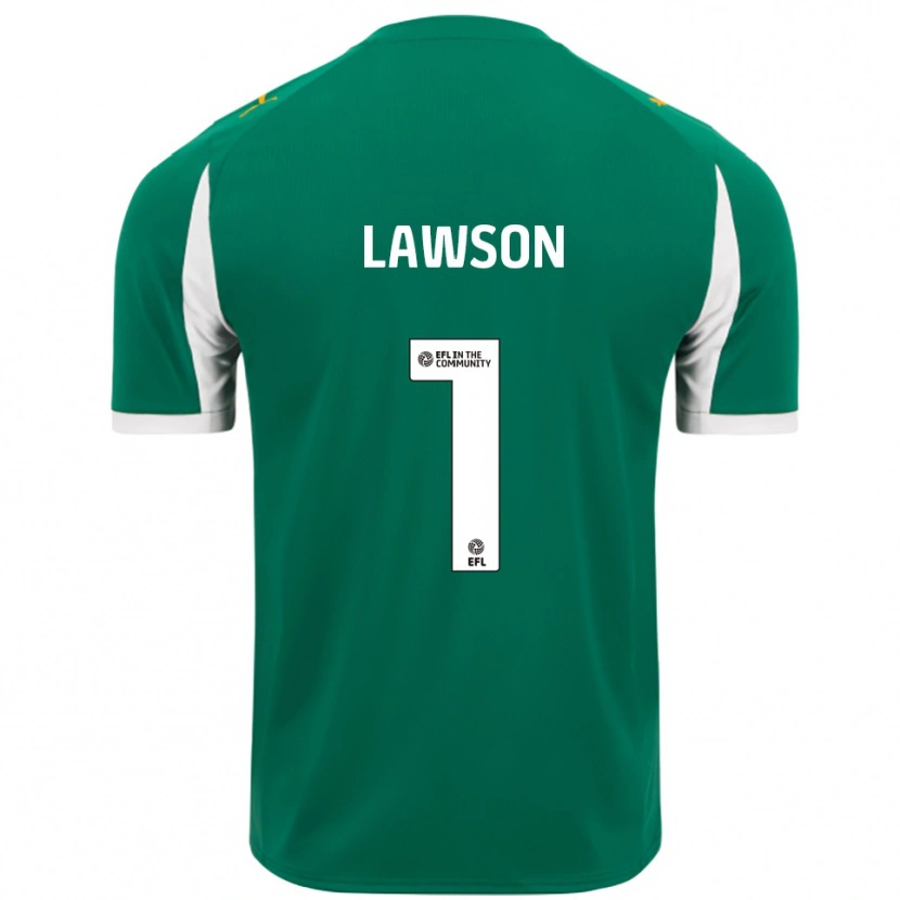 Danxen Herren Harvey Lawson #1 Grün Weiß Auswärtstrikot Trikot 2025/26 T-Shirt Österreich