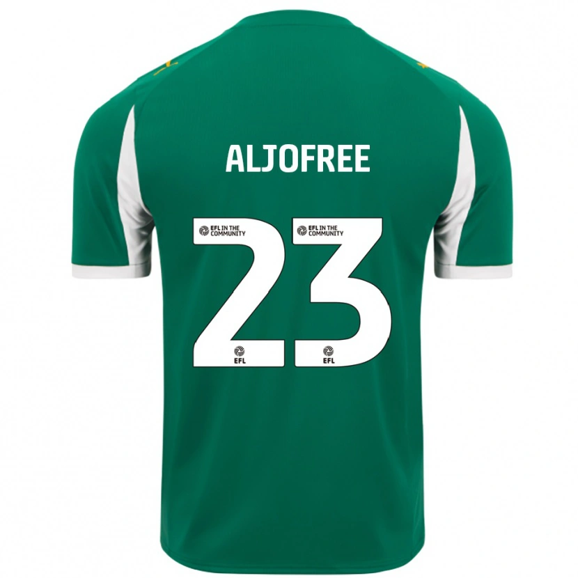 Danxen Herren Sonny Aljofree #23 Grün Weiß Auswärtstrikot Trikot 2025/26 T-Shirt Österreich