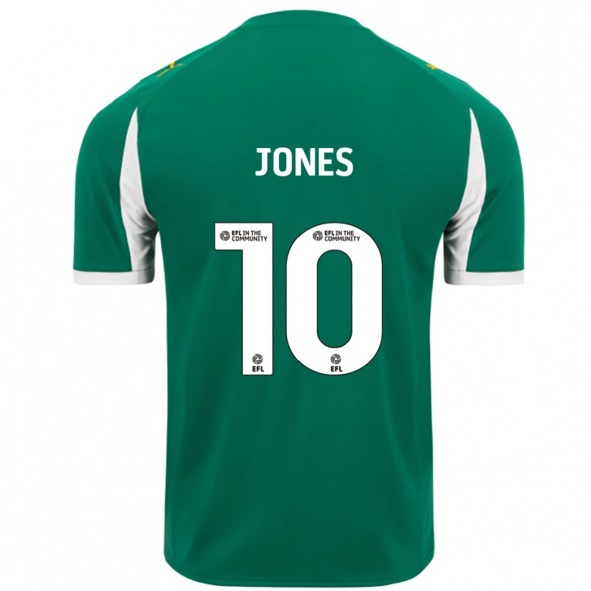 Danxen Herren Jodi Jones #10 Grün Weiß Auswärtstrikot Trikot 2025/26 T-Shirt Österreich