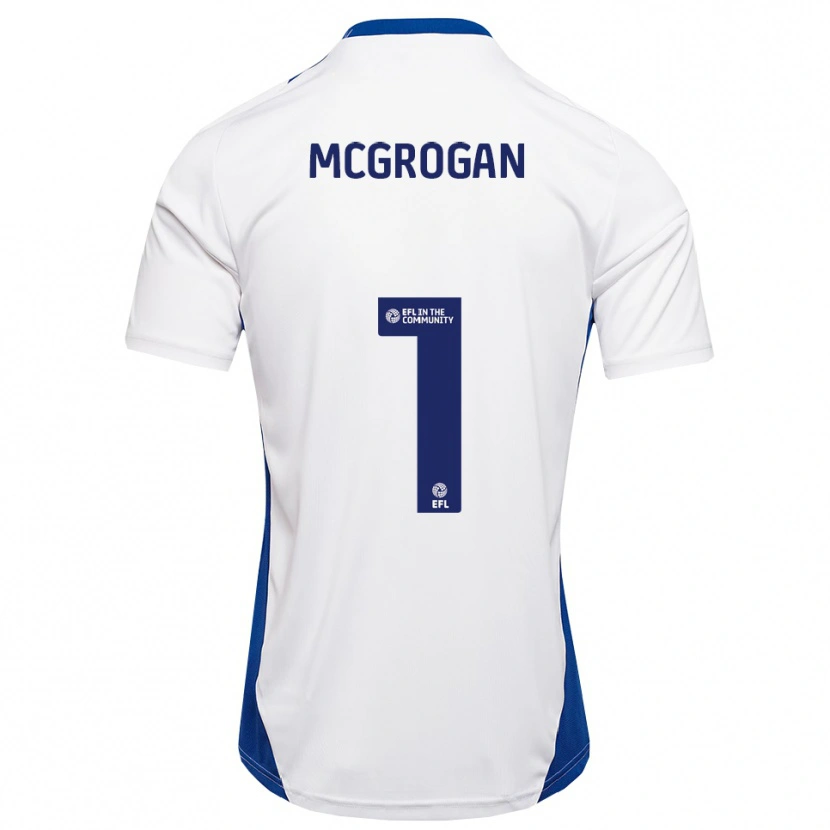 Danxen Herren Emily Mcgrogan #1 Weiß Blau Auswärtstrikot Trikot 2025/26 T-Shirt Österreich