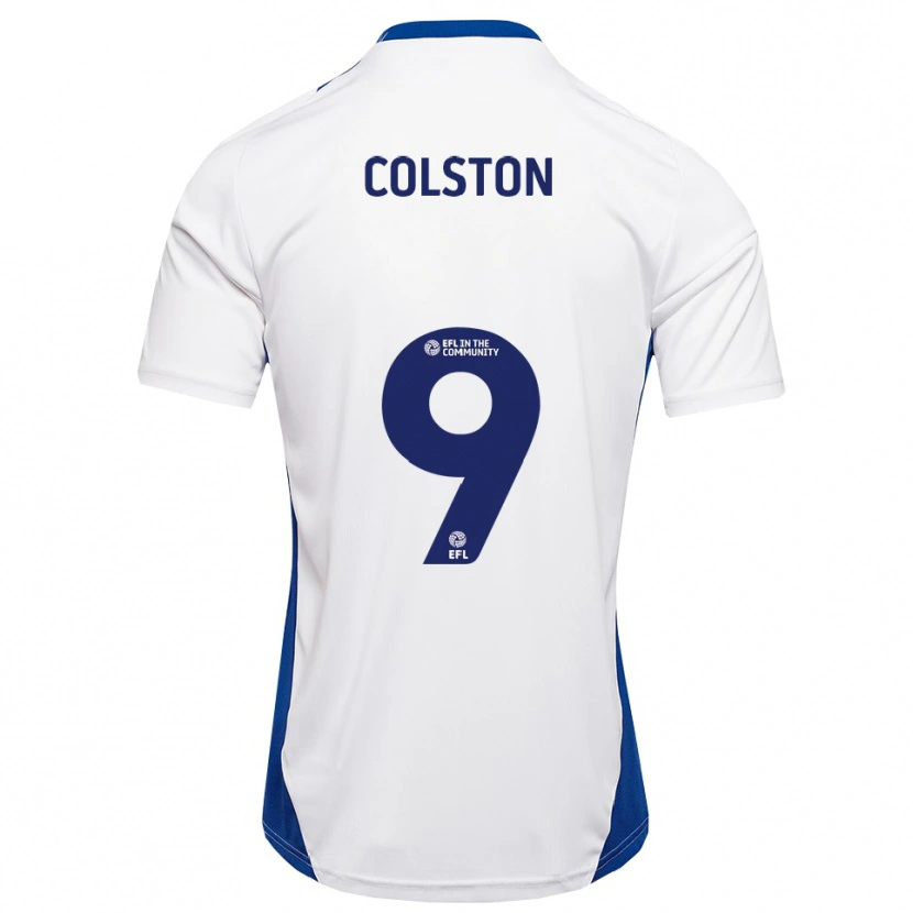 Danxen Herren Annie Colston #9 Weiß Blau Auswärtstrikot Trikot 2025/26 T-Shirt Österreich