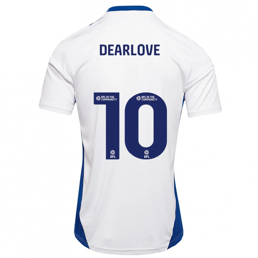 Danxen Herren Poppy Dearlove #10 Weiß Blau Auswärtstrikot Trikot 2025/26 T-Shirt Österreich