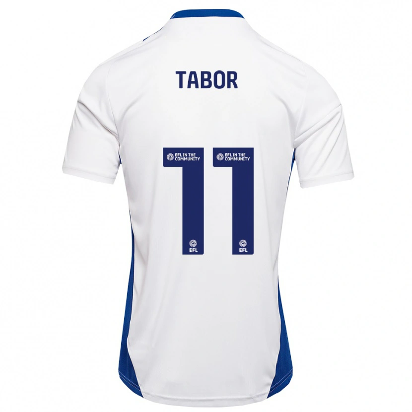 Danxen Herren Jake Tabor #11 Weiß Blau Auswärtstrikot Trikot 2025/26 T-Shirt Österreich