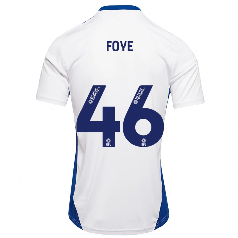 Danxen Herren Owen Foye #46 Weiß Blau Auswärtstrikot Trikot 2025/26 T-Shirt Österreich