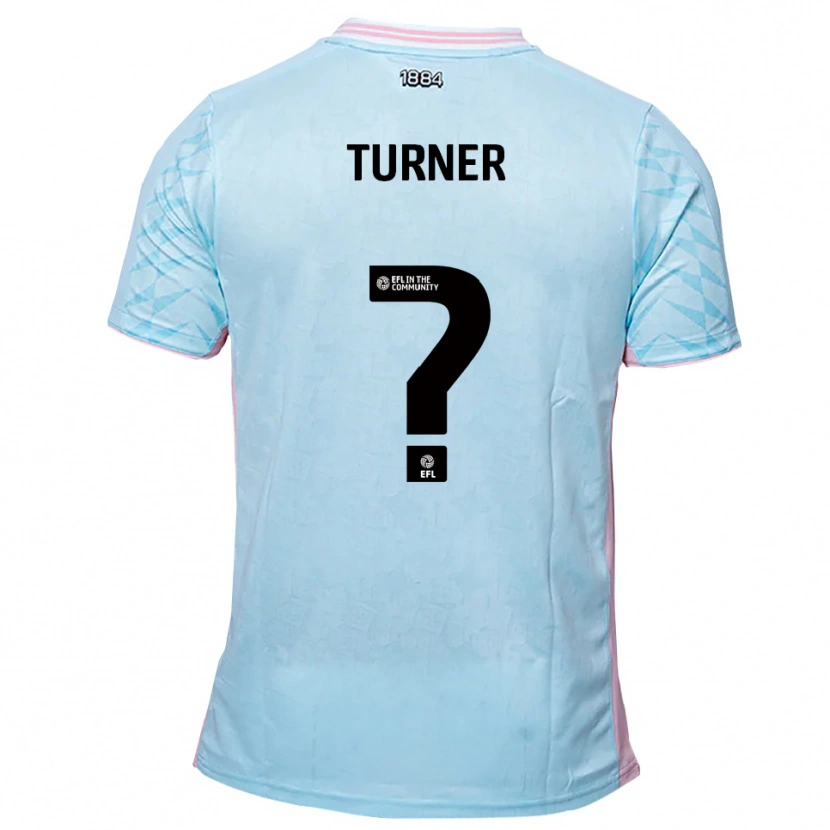 Danxen Herren Aaliyah Turner #0 Himmelblau Pink Auswärtstrikot Trikot 2025/26 T-Shirt Österreich
