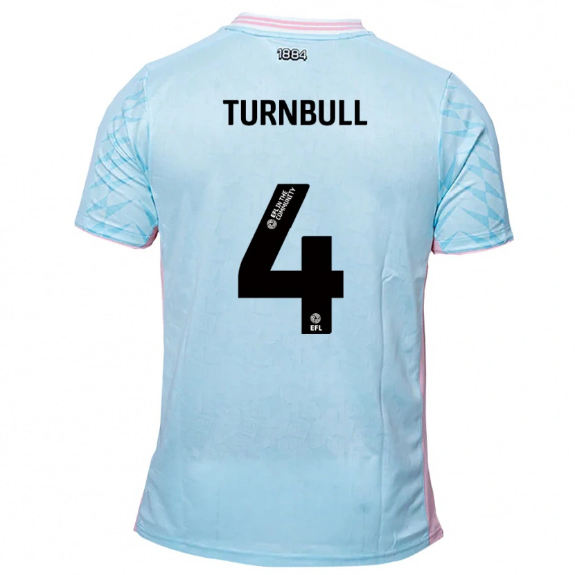Danxen Herren Jordan Turnbull #4 Himmelblau Pink Auswärtstrikot Trikot 2025/26 T-Shirt Österreich