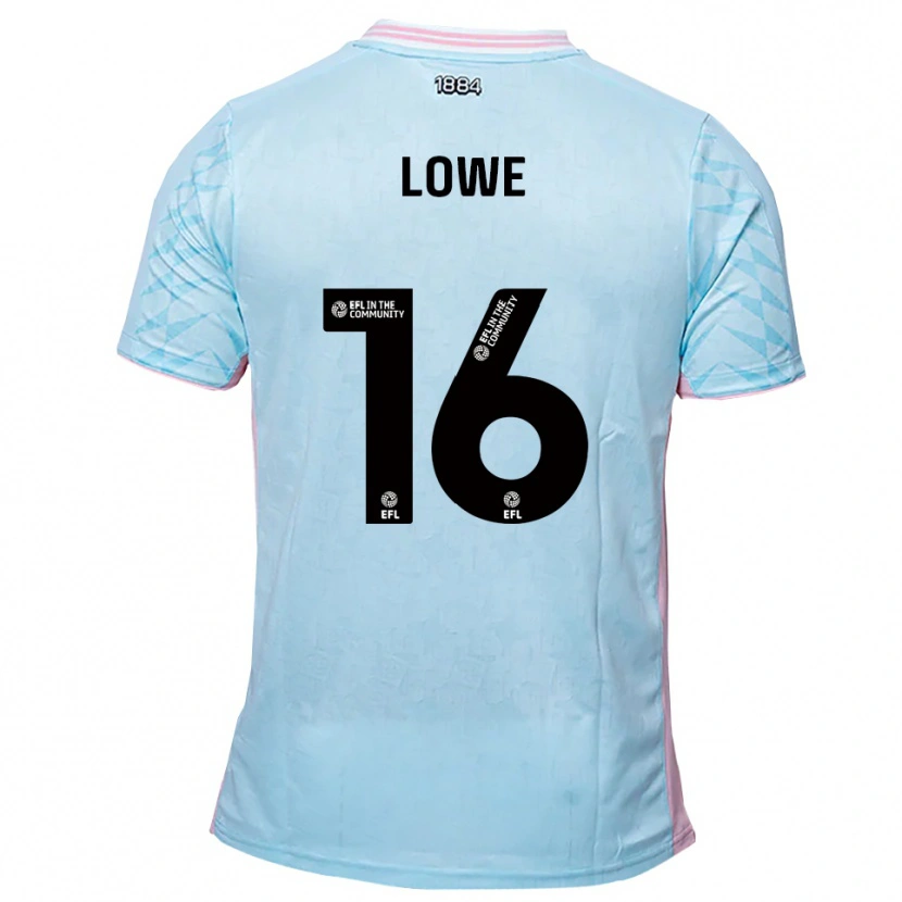 Danxen Herren Jason Lowe #16 Himmelblau Pink Auswärtstrikot Trikot 2025/26 T-Shirt Österreich