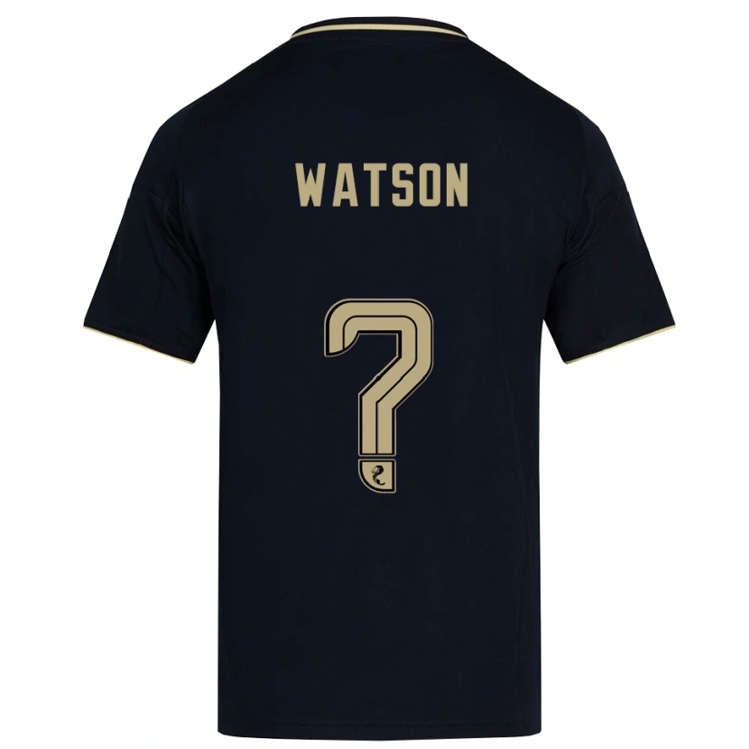 Danxen Herren Kai Watson #0 Marine Gold Auswärtstrikot Trikot 2025/26 T-Shirt Österreich