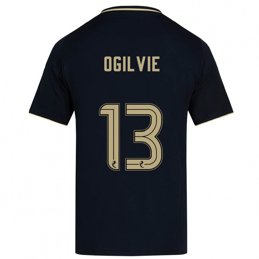 Danxen Herren Francesca Ogilvie #13 Marine Gold Auswärtstrikot Trikot 2025/26 T-Shirt Österreich