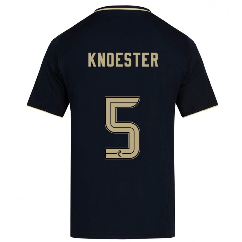 Danxen Herren Mats Knoester #5 Marine Gold Auswärtstrikot Trikot 2025/26 T-Shirt Österreich