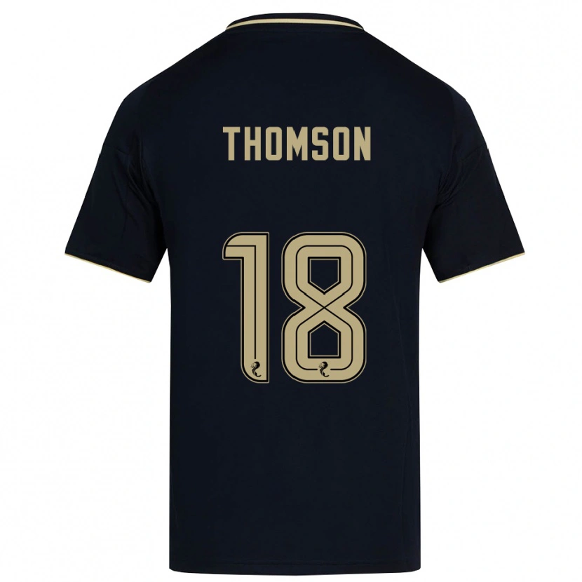 Danxen Herren Eva Thomson #18 Marine Gold Auswärtstrikot Trikot 2025/26 T-Shirt Österreich