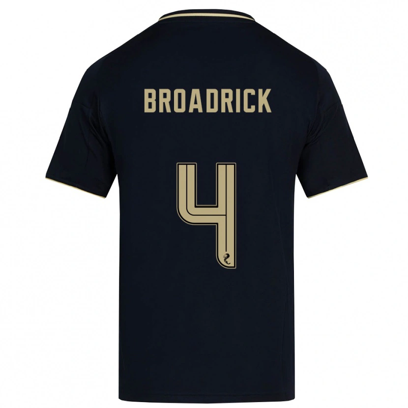 Danxen Herren Jessica Broadrick #4 Marine Gold Auswärtstrikot Trikot 2025/26 T-Shirt Österreich