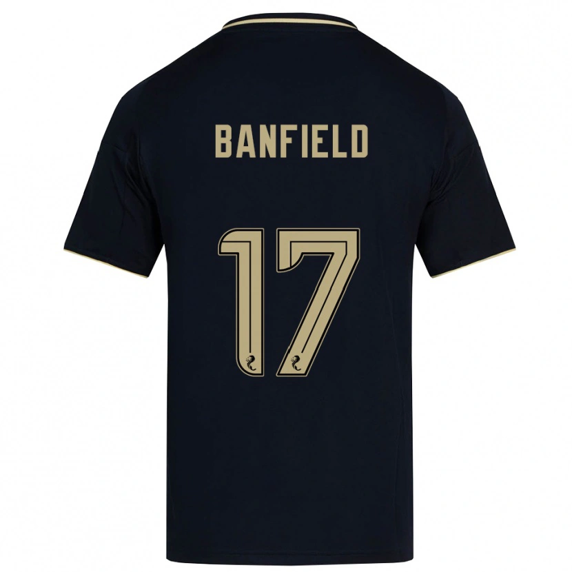 Danxen Herren Keeley Banfield #17 Marine Gold Auswärtstrikot Trikot 2025/26 T-Shirt Österreich