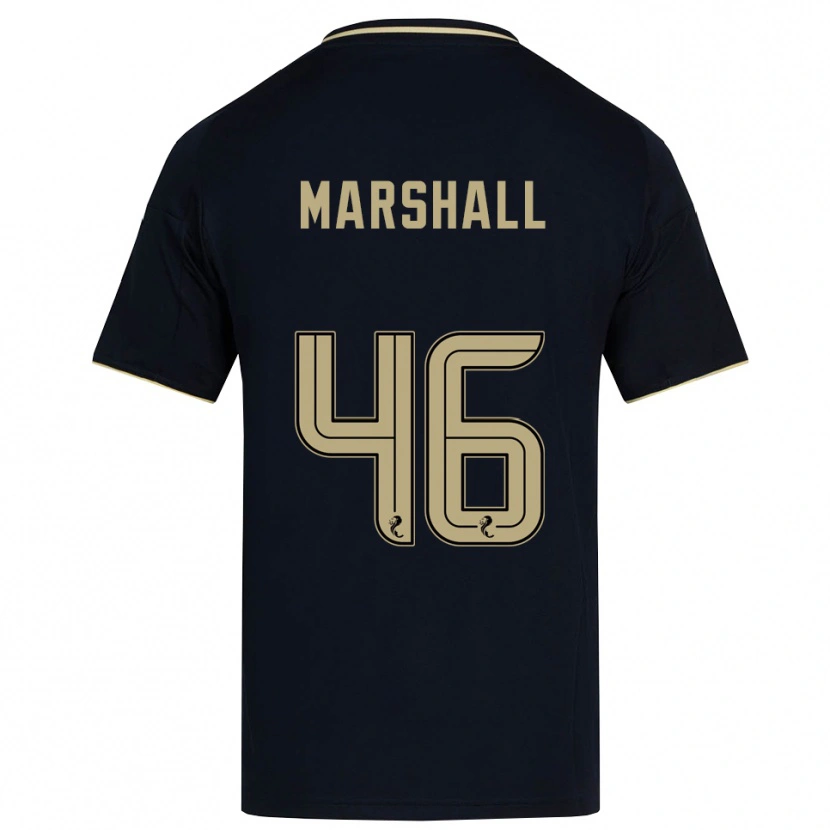 Danxen Herren Findlay Marshall #46 Marine Gold Auswärtstrikot Trikot 2025/26 T-Shirt Österreich
