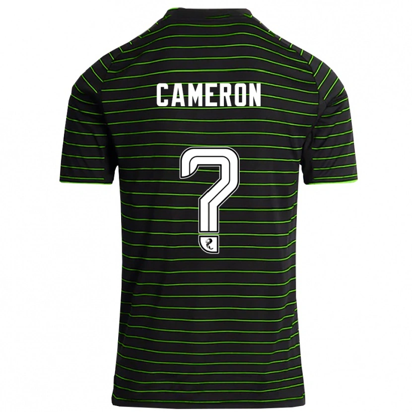 Danxen Herren Jacob Cameron #0 Schwarz Grün Auswärtstrikot Trikot 2025/26 T-Shirt Österreich