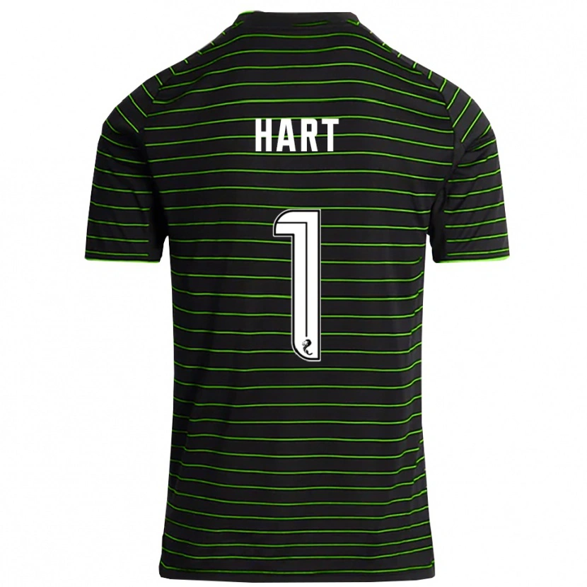 Danxen Herren Joe Hart #1 Schwarz Grün Auswärtstrikot Trikot 2025/26 T-Shirt Österreich
