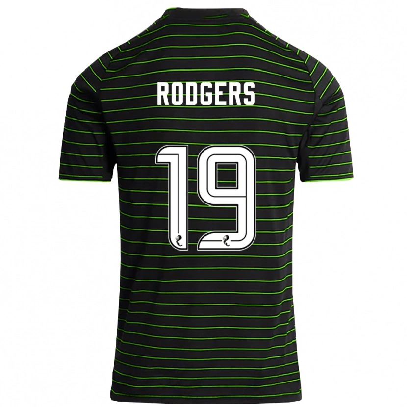 Danxen Herren Lisa Rodgers #19 Schwarz Grün Auswärtstrikot Trikot 2025/26 T-Shirt Österreich